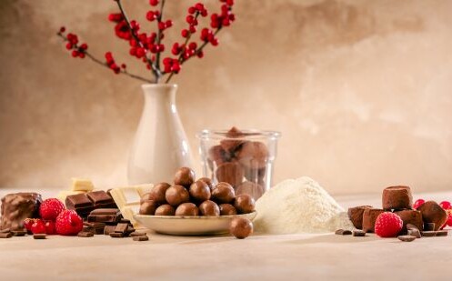 Whole milk powder for chocolate