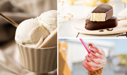 glaces sans lactose